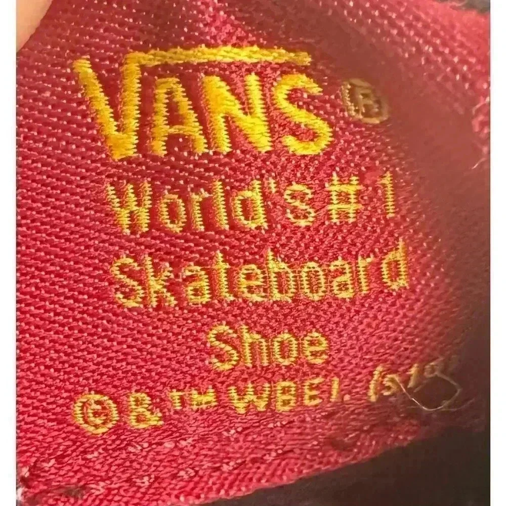 Vans Limited Edition Harry Potter Gryffindor Sk8-Hi High Top Shoes Size 6
